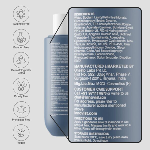 Bare Anatomy Anti Hair Fall Shampoo